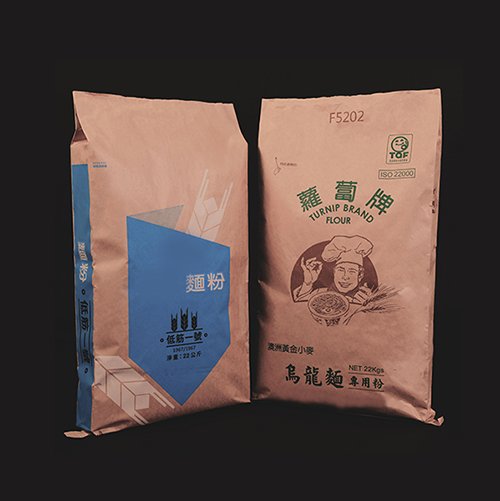 多層紙牛皮紙袋 麵粉紙袋 重包裝pe袋 鋁箔袋 牛皮紙袋 淋膜編織袋等包材製造 家豐工業股份有限公司